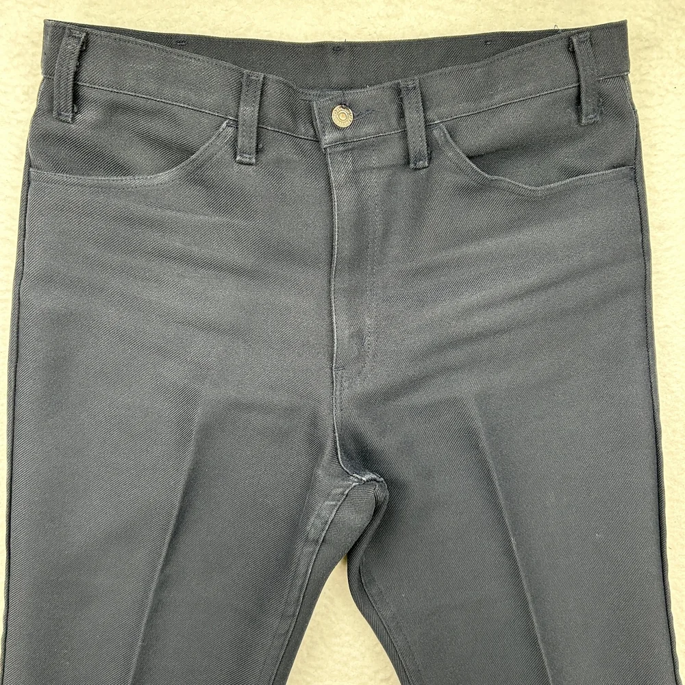 Vintage Levis Pants Mens 36x30 10517 Dacron Polyester USA 90s Straight Leg
